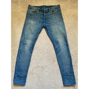 John Elliott Faded Super Skinny Selvedge Jeans 33